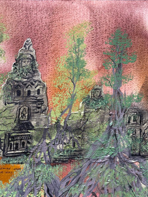 Giant Banyan Trees Covered The Ancient Ruins