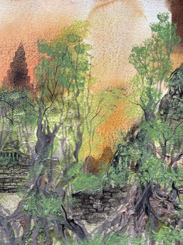 Banyan Trees Covered the Temple Mountain