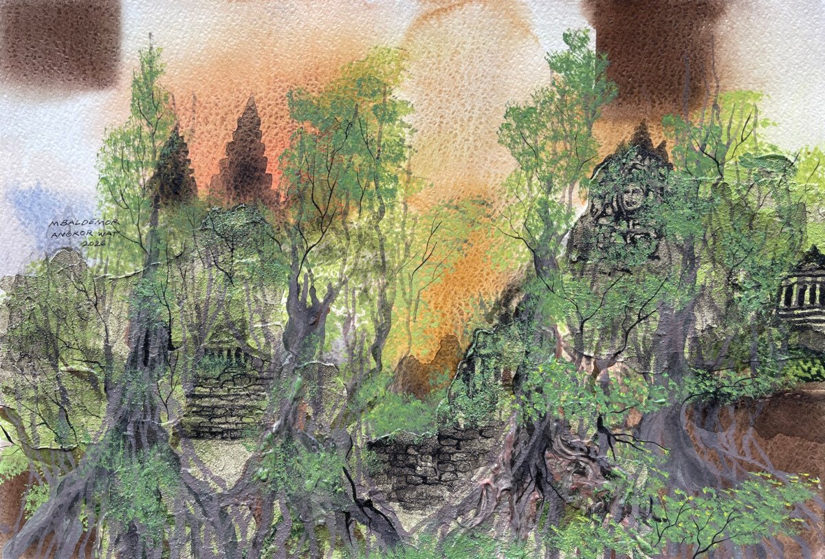 Banyan Trees Covered the Temple Mountain