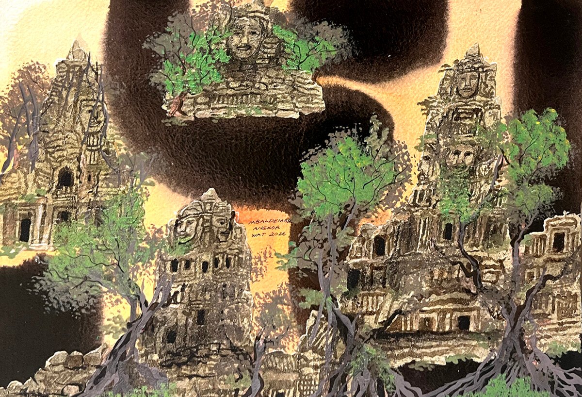 Giant Banyan Trees Ruined The Temple