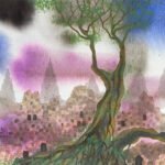 Masterpieces of Ancient Angkor Overgrown by Trees