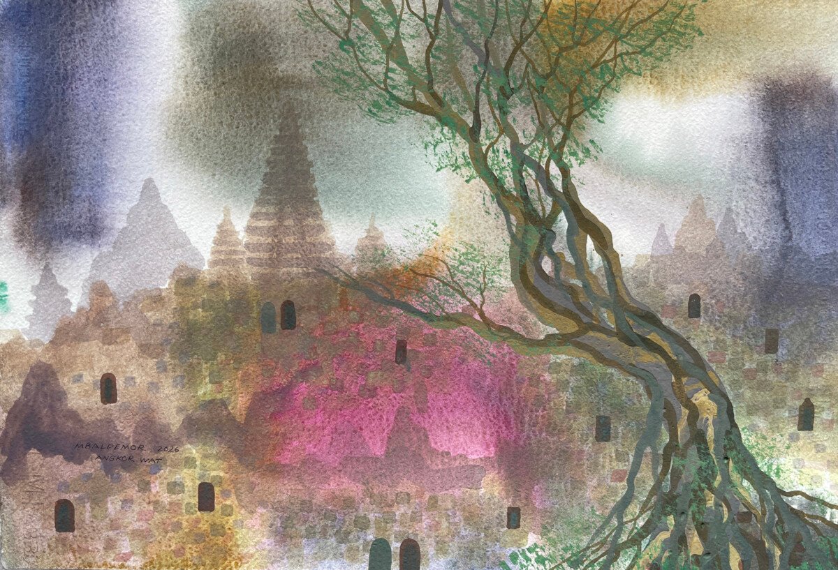 Roots Grip Into the Angkor Wat