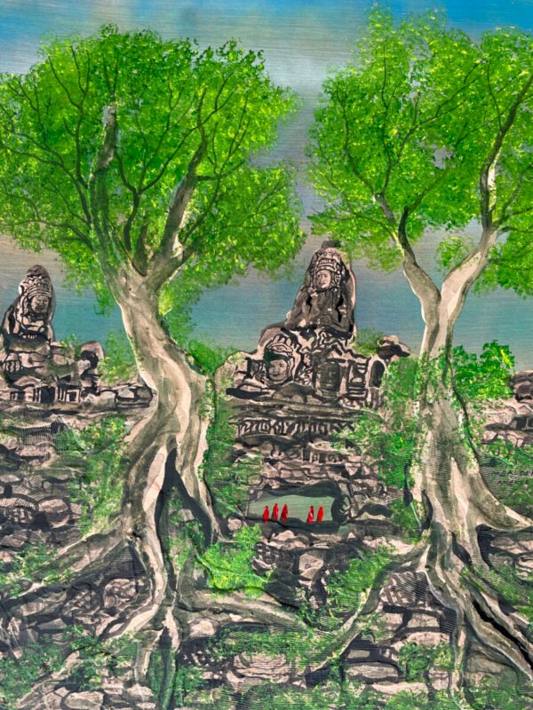 Stunning Buddhist Temple of Meditation