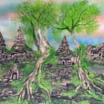 Significant Angkor Wat from the City of Gods