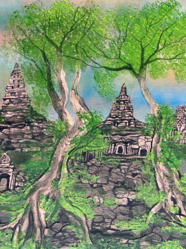 Significant Angkor Wat from the City of Gods