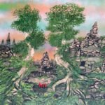 Flamboyant Ancient Temple of Cambodian Civilization