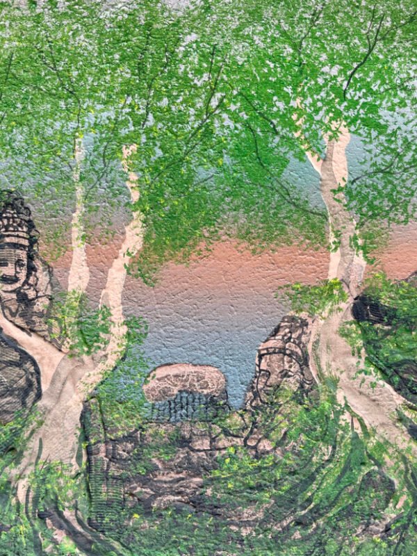 Sacred Temple of the Ancient Angkor